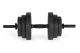 Regulējamo hanteļu komplekts 40 kg (2×20 kg) ar stieni un kettlebell rokturi
