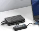 Orico PWC2U-C3 USB-C centrmezgls ar 2x USB-A un 1x USB-C, melns