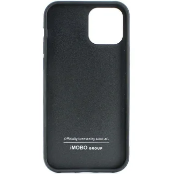 Чехол Audi Carbon Fiber для Apple iPhone 14, черный