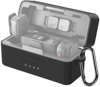 Силиконовый защитный чехол Puluz PU795B для DJI Mic 3 Черный