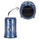 Salokamā Solāra Nakts Lampa Lukturis Gaisma Kempingiem Tūrismam Pārgājieniem | Collapsible Solar Camping Night...