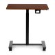 Augstumā regulējams mobilais galds portatīvajam datoram 70x48 cm ModernHome