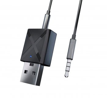 Bluetooth 5.0 audio adapteris USB uz AUX minijack 3.5mm A2DP uztvērējs automašīnai magnetolai | Car Adapter Receiver
