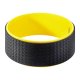 4Fizjo Dharma XXL Yoga and Stretching Wheel, 40 cm, Yellow/Black
