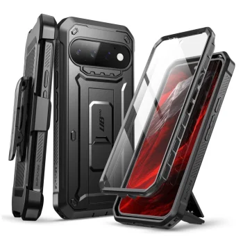 Supcase Unicorn Beetle Pro Case for Google Pixel 11 Pro with Holster - Black