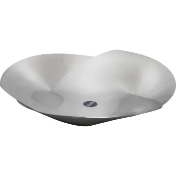 Ваза для фруктов Alessi Resonance ABI02, 38 см, серебристая