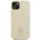 Guess iPhone 15 Plus чехол 4G Strass Metal Logo, золотой