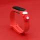 Ремешок Strap Xmas для Xiaomi Mi Band 3 / 4, Красный