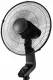 Quiet Pedestal Fan with Remote and Timer Carruzzo, black