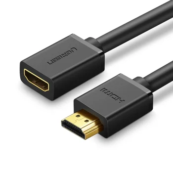 Ugreen HD107 HDMI (V) - HDMI (S) 4K pagarinātāja kabelis 1m, melns