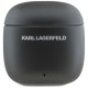 Karl Lagerfeld Metal Printed Logo ANC/ENC austiņas - melnas