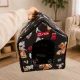 Dog and Cat House Bed (Size XL, 35 x 41 x 36 cm)