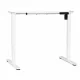 ModernHome elektriski regulējams galda rāmis 72-118 cm, balts