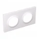 Double Frame Sonoff EF2G for Orb Switches, White