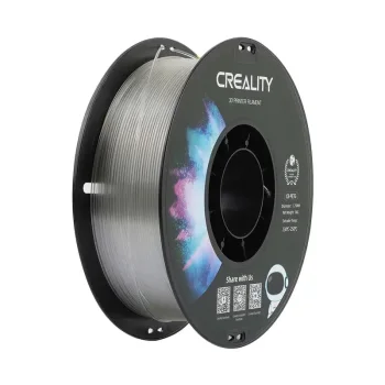 3D printera kvēldiegs Creality CR-PETG 1.75mm 1kg, caurspīdīgs