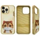 Nimmy iPhone 15 Pro Max vāciņš Big Eyed Pet 2.0 Cat, haki