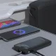 Внешний аккумулятор Dudao K31 10000 mAh 22.5W со встроенным кабелем, черный