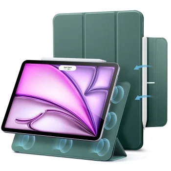 Чехол для iPad Pro 12.9" / Air 13" ESR Rebound Magnetic, зеленый