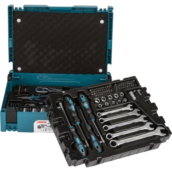 Makita E-11542 Mechanic Tool Set, 87 pcs in MAKPAC Size 1