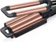 Elektrisks matu viļņotājs un lokšķēres, 3 temperatūras 160-200 °C, 285-345 W