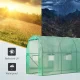 Plēves siltumnīca 6x3x2 m 18 m² ar metāla karkasu un UV plēvi