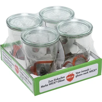 Stikla burkas Weck Mold Jar 0,75 l, 4 gab. komplekts