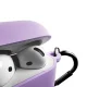Puro Icon silikona maciņš AirPods 4 austiņām ar karabīni, violets