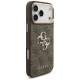 Чехол Guess 4G Big 4G Classic Logo с ремешком для iPhone 17 Pro Max, коричневый