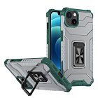 Apple iPhone 13 mini 5.4'' Crystal Ring Case Tough Rugged Cover, Green
