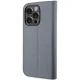 Чехол-книжка Karl Lagerfeld для iPhone 14 Pro Saffiano Karl & Choupette, серебристый