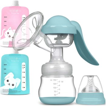 Berdsen BL-900 Manual Breast Pump with Accessories