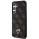 Guess 4G trīsstūra formas futrālis Samsung Galaxy S24 - melns | Triangle case for black