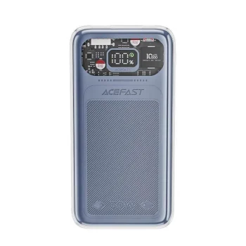 Acefast M1 Sparkling Series 10000mAh 30W ārējais akumulators, pelēks