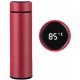 Smart Thermal Mug Bottle Thermos Flask with LCD Display and Temperature Sensor - 500ml, Red