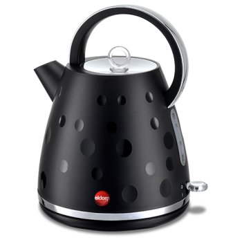 ELDOM C245 Cordless Electric Kettle, 1.7 L, 2000 W, Black