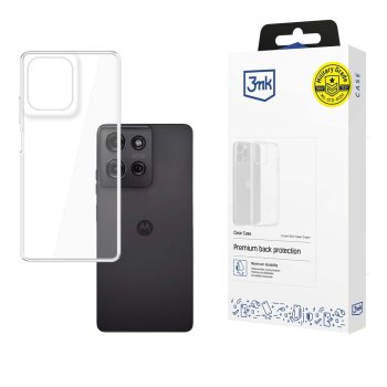 Чехол 3Mk Protection Clear Case для Motorola Moto G75, Прозрачный