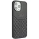 Audi Genuine Leather vāciņš Apple iPhone 13 / 13 Pro melns