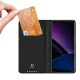 Sony Xperia 1 VI DUX DUCIS Skin Pro Auto-absorbed Leather Case Cover, Black | Telefona Vāciņš Maciņš Apvalks...