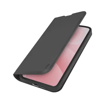 SBS Wallet Smooth atverams vāciņš priekš Samsung Galaxy S26, melns