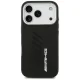 Mercedes AMG Silicone Oversize Rhombs MagSafe vāciņš Apple iPhone 17 Pro, Melns