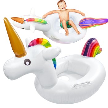 Inflatable Swimming Ring for Kids Unicorn, 60x45 cm