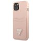 Apple iPhone 13 6.1\'\' Guess SaffianoTriangle Logo Case Cover (GUHCP13MPSATPP), Pink | Telefona Maciņš Vāks Apvalks...