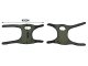 Foam Work and Gardening Knee Pads, Green
