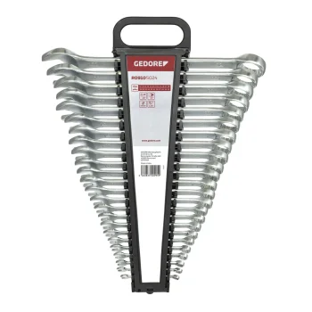 GEDORE red Ratchet Spanner Set, Metric, 24-Piece