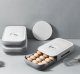 Konteiners olām, olu uzglabāšanas kaste, Balts | Egg Container Box
