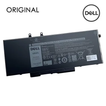 Оригинальный аккумулятор Dell 4GVMP для ноутбука, 68Wh