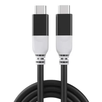 USB-C uz USB-C kabelis USB4 PD 100W 40Gbps (3m, melns)
