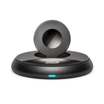 Joyroom JR-W12 salokāms bezvadu lādētājs Apple Watch pulksteņiem - melns