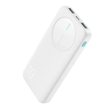 Внешний аккумулятор Joyroom JR-PBF12 10000mAh, 2.4A, белый