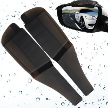 Universal Car Side Mirror Rain Visors, 2 pcs